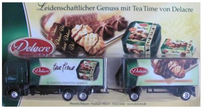 Delacre Nr. - Tea Time, 16 Sorten feinstes Gebäck - Renault Magnum AE - Hängerzug #