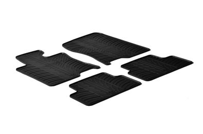Design Gummi Fußmatten passend für Honda Accord Limousine & Tourer 09.2008-06.2015