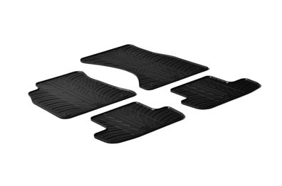 Design Gummi Fußmatten passend für Audi A5 8T Sportback, S5 Sportback 09.2009-08.2016