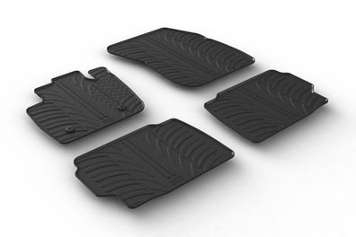 Design Gummi Fußmatten passend für Ford Mondeo Turnier, Limousine, Fließheck 10.2014>