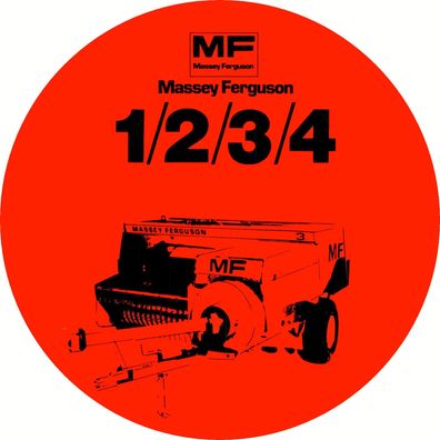 Betriebsanleitung für die Massey Ferguson Ballenpressen MF 1 - 2 - 3 - 4