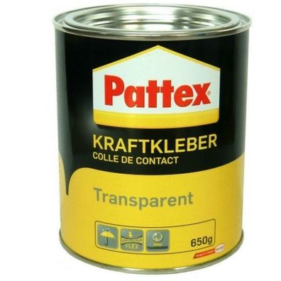 Pattex Transparent Kraftkleber 650g Nr. PXT3C Kontaktklebstoff