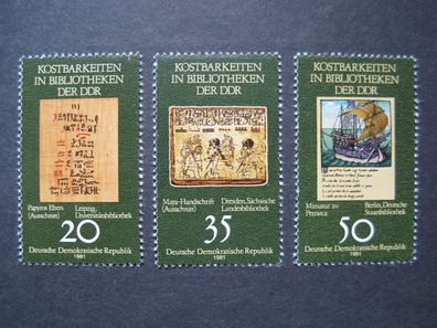 DDR MiNr. 2636-2638 postfrisch * * (DD 2636-38 )