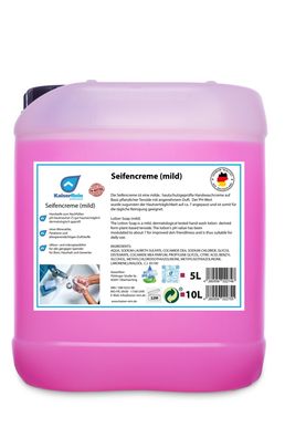 Milde Seife, feuchtigkeitsspendende, rosa Handwaschseife 5L