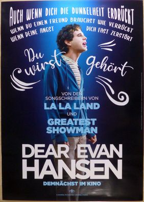 Dear Evan Hansen - Original Kinoplakat A0 - Ben Platt, Julianne Moore - Filmposter