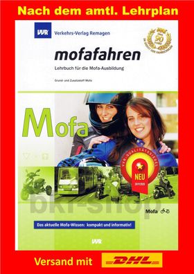 Fahrschule Lehrbuch Mofa Prüfbescheinigung Mofakurs AG Mofaführerschein