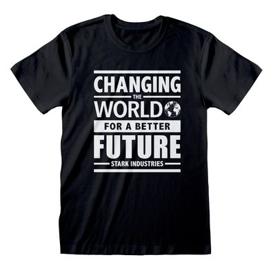 Marvel Universe - Changing The World T-Shirt Schwarz