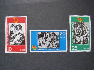 DDR MiNr. 2699-2701 postfrisch * * (DD 2699-01)