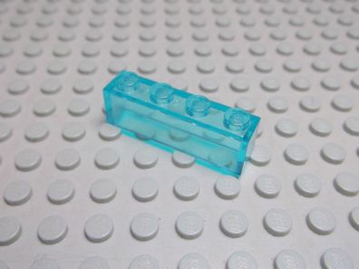 Lego 1 Basic Stein 1x4 hoch transparent hellblau 3066 Set 6483
