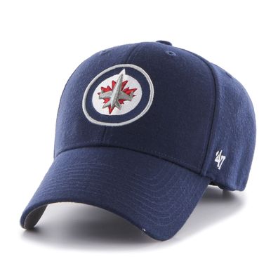 NHL Winnipeg Jets Cap Basecap Baseballcap MVP 889313394408 Kappe navy