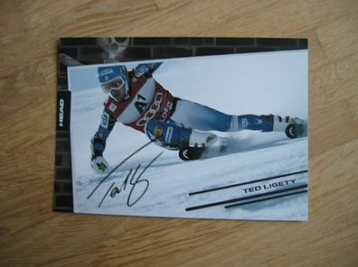 Olympiasieger Skistar Ted Ligety - Autogramm!!!
