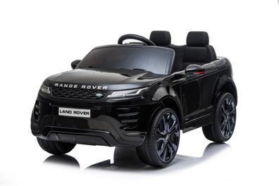 Range Rover Evoque 12V Kinderauto Kinderfahrzeug Elektroauto mit Bluetooth Schwarz