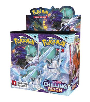 Pokemon Chilling Reign Booster Display | Sealed | englisch