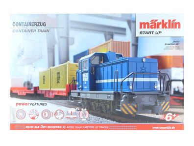 Startpackung Containerzug, C Gleis, mfx, sound, Märklin H0 29453 neu OVP