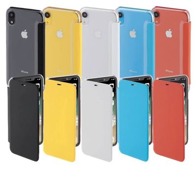 Hama Booklet Clear KlappTasche SchutzHülle Case FlipCover für Apple iPhone XR