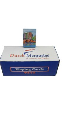 Dutch Memories 24x Spielkarten Amsterdam Amsterdam Souvenirs & Geschenke