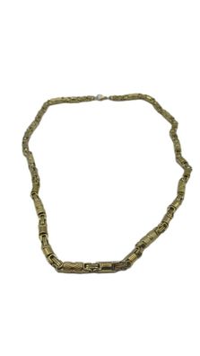 Chaintapes Kette Chain Edelstahl 18 Karat vergoldet 60cm