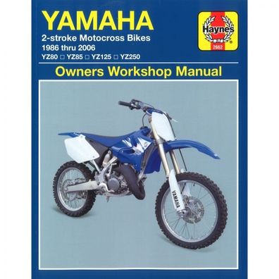 Honda YZ80 YZ85 XZ125 YZ250 1986-2006 Motocross Reparaturanleitung Haynes