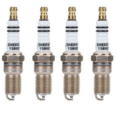 Hella 4x Energy Pro Zündkerze Zündkerzen Pack YS8RCP8U für Fiat Ford Renault