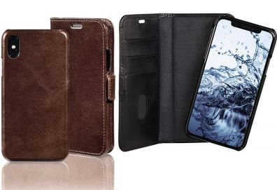 Pazzimo 2in1 Booklet + Cover Smart Case Tasche Hülle für Apple iPhone X / Xs
