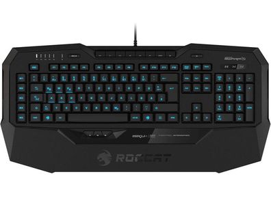 Roccat Isku+ Illuminated Gaming Tastatur LED Schweiz CH Layout Keyboard