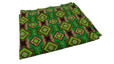 VLISCO Stoff Hollandais Afrikanischer Wax print Baumwolle 117 x 540 cm *