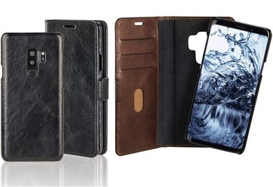 Pazzimo Booklet + Cover Smart Case Tasche Hülle für Samsung Galaxy S9+ S9 Plus