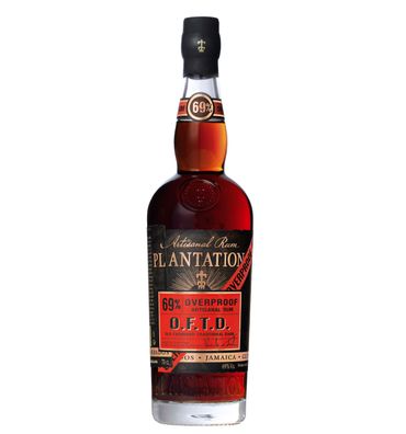 Plantation Rum OFTD Overproof 0,7L (69% Vol) Barbados Guyana Jamaica- [Enthält