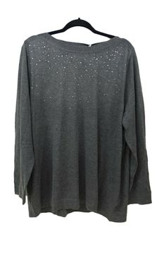 C&A Canda Damen Sweater Shirt Pullover in grau Gr. XL