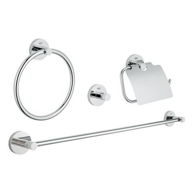 GROHE Master Bad-Accessoire Set 4-in-1 Essentials 40776 1 chrom 40776001