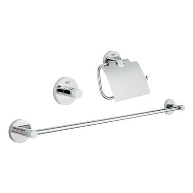 GROHE Bad-Accessoire Set 3-in-1 Essentials 40775 1 chrom 40775001