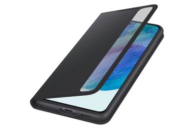 Samsung Smart Clear View Cover für Galaxy S21 FE, Black