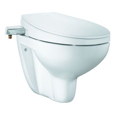 GROHE Dusch-WC-Aufsatz 2-in-1 Set Bau K. 39651 mit Wand-WC alpinweiß 39651SH0