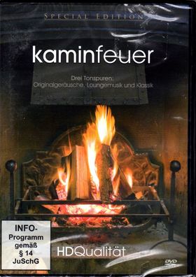 DVD - Kaminfeuer - Special Edition , Entspannung, Relax , Neu