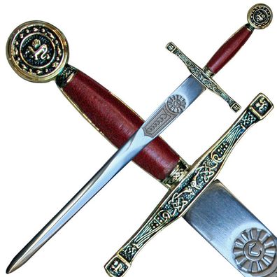 Gladius, Brieföffner, Miniaturschwert Excalibur, Deko, Historie 28 cm