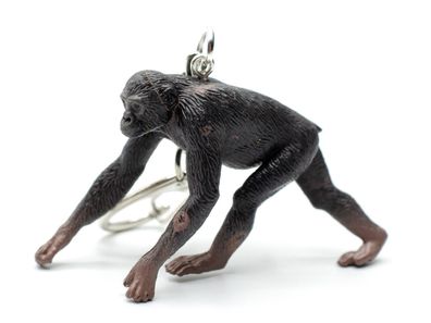 Bonobo Affe Schlüsselanhänger Miniblings Affen Menschenaffe Zwergschimpanse
