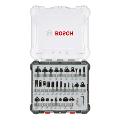 Bosch
Freihandfräser-Set. 8-mm-Schaft. 30-teilig