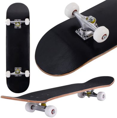 80 x 20 cm Skateboard, Komplettboard Ahornholz, Minicruiser 8 inch, ABEC-7 Kugellager