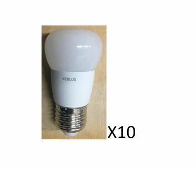 10 Stück NEOLUX Tropfenlampen 3,3W(25W) 827 250lm E27 Matt