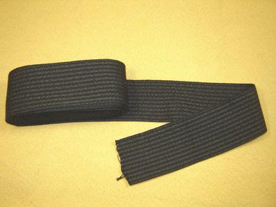 Ripsband Herren Hutband gemustert hochwertig schwarz oliv 4,8 cm breit je Meter RB24