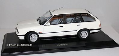 Norev 183217 - BMW 325i Touring 1988 - weiß. 1:18.