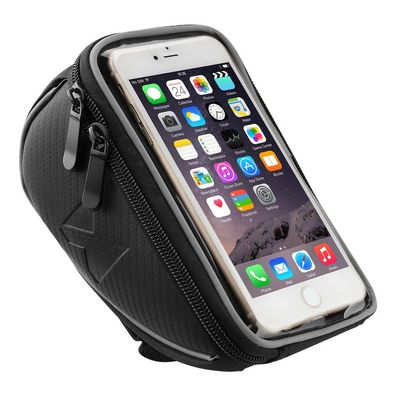 Wozinsky FahrradHandyhalterung PVC Touchschirm Smartphones 6,5 Zoll 0,9L Schwarz