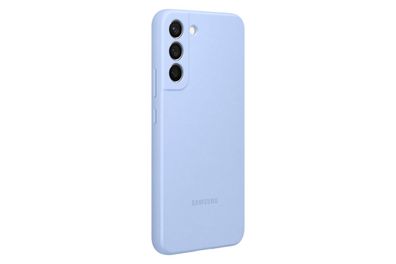 Samsung Silicone Cover für Galaxy S22 + , Artic Blue