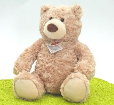 Inware 7764 Kuscheltier Bär Seebär beige sitzend 35 cm Teddy Teddybär Stofftier 