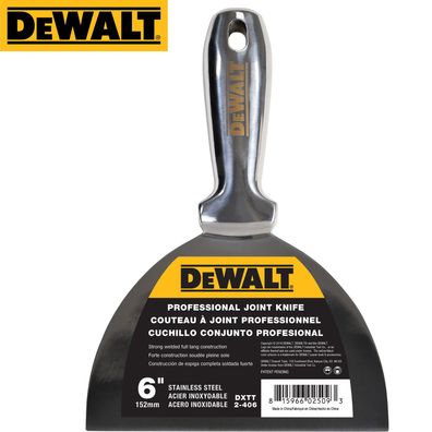 PROFI Spachtel ganz aus Edelstahl DEWALT rostfrei 152mm Malerspachtel 2-406