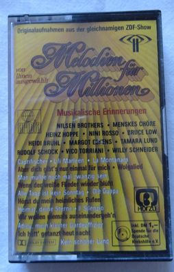 MC Melodien für Millionen Musikalische Erinnerungen Ariola 4007194067105 Musikkassett