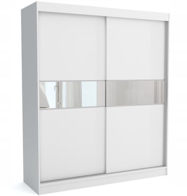 Kleiderschrank KANZA 160 cm Schiebetüren Schrank Modern !