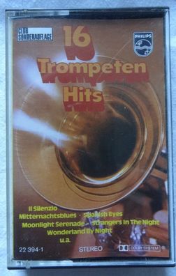 MC 16 Trompeten Hits Club Sonderauflage Philips Stereo 22934-1 Musikkassette
