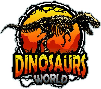 BLACK LABEL GRAFX Wandtattoo Aufkleber WallArtML124 Dinosaurs World 3D