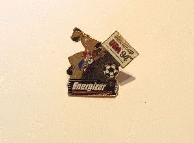 Energizer Anstecker Pin Anstecknadel Pinnadel "World Cup USA 94" Fussball WM 1994 #1